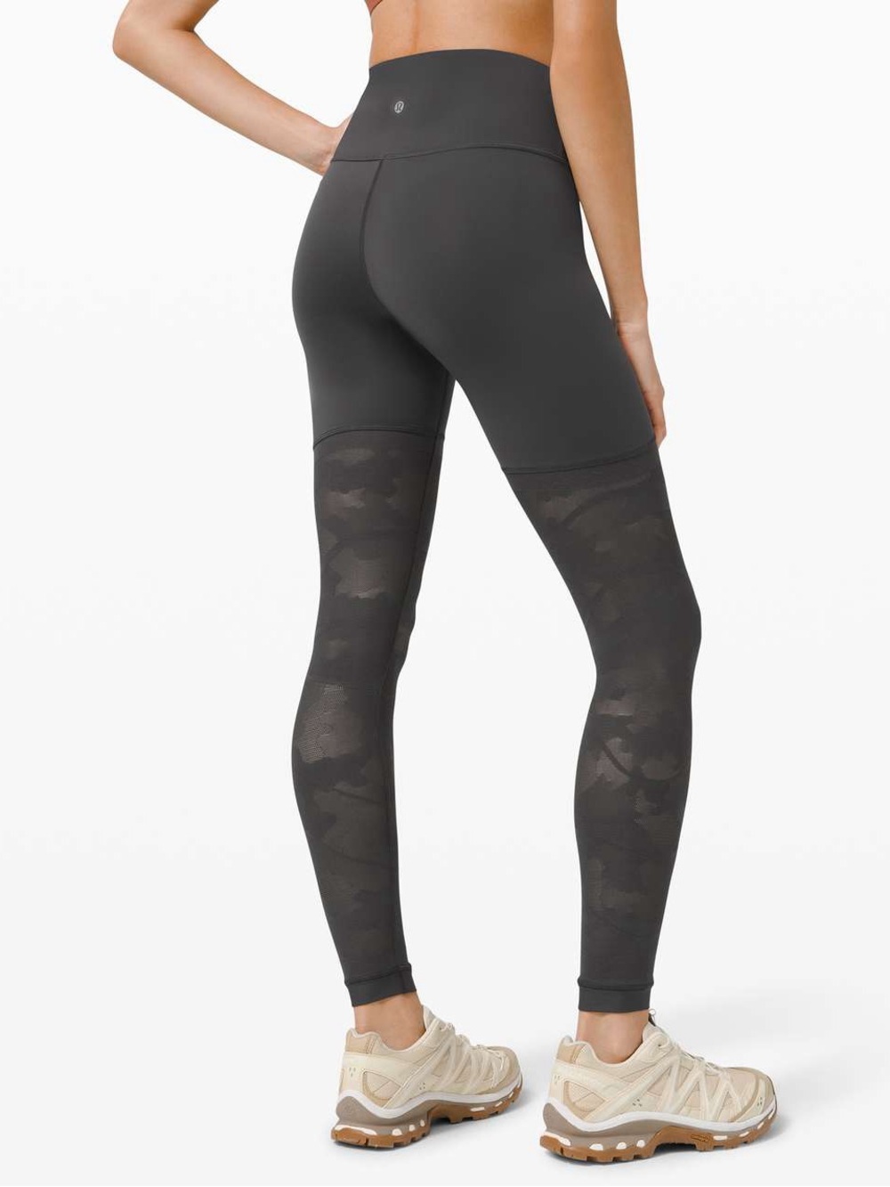 Lululemon Sheer Will High-Rise Tight 28" *Camo graphite grey